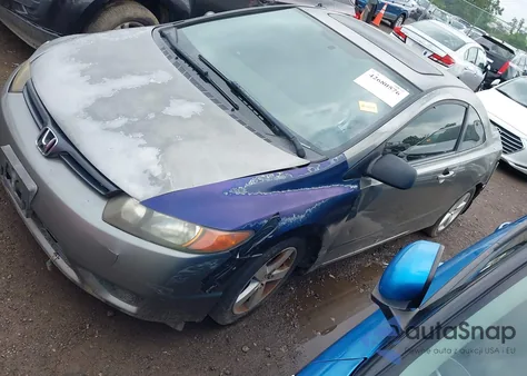 2007 Honda Civic Ex from USA, damaged, VIN 2HGFG12897H550125